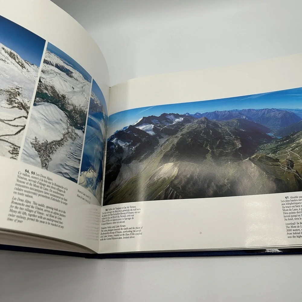 Le Dauphine Vu Du Ciel Francois Laurent Dardelet Aerial‎ Photography Book 1991